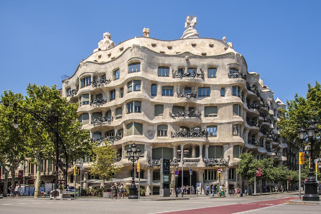 Habitat Apartments Barcelona Plaza Buitenkant foto